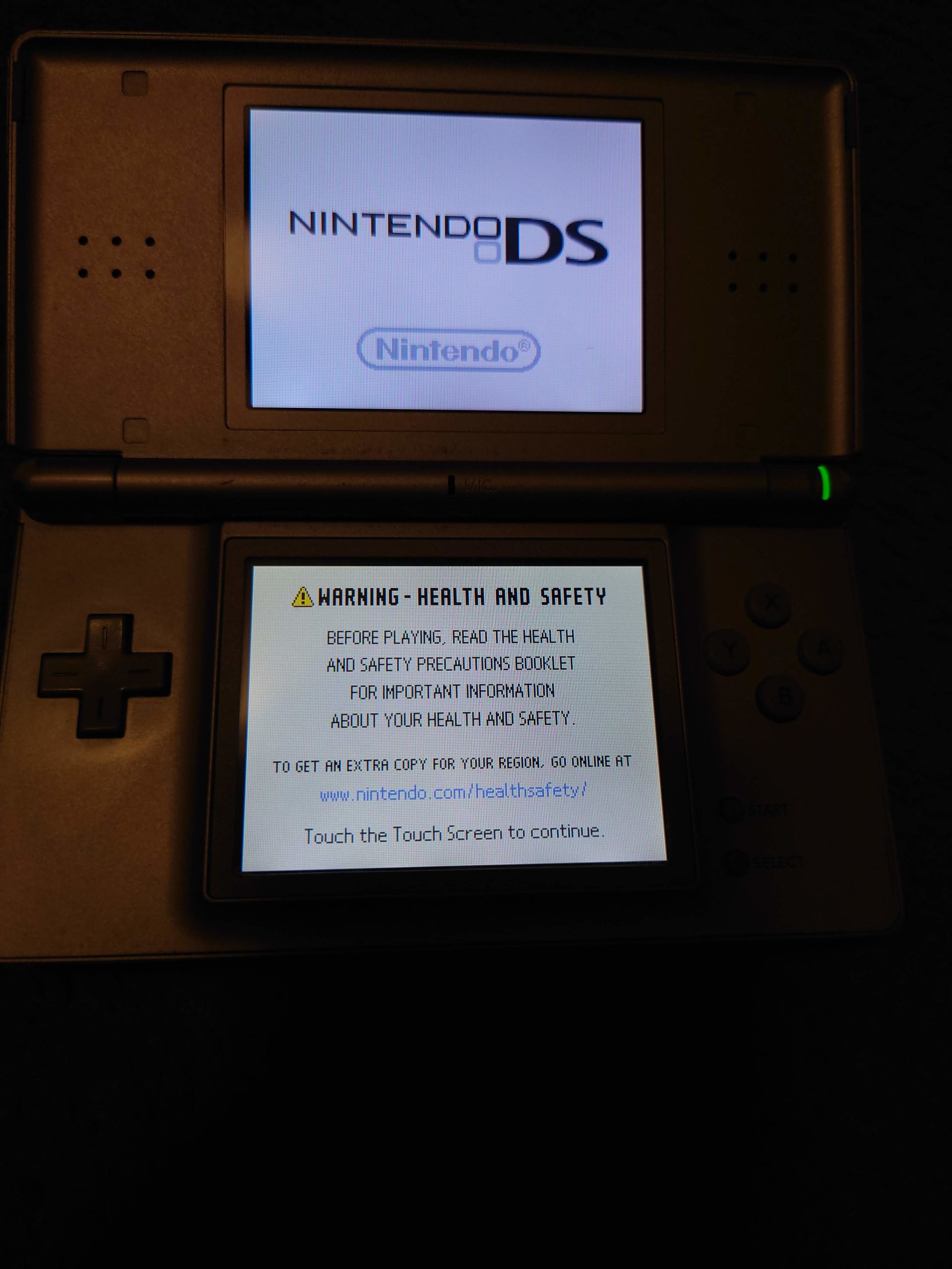 Silver Nintendo DS Lite - Mod Future